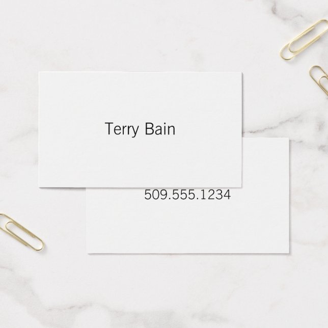 Mínimo Simples Centro frontal e traseiro (Escritótio)