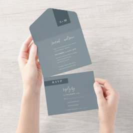 MÍNIMO TERRACOTTA RUST MONOGRAMA CASAMENTO SCANDI
