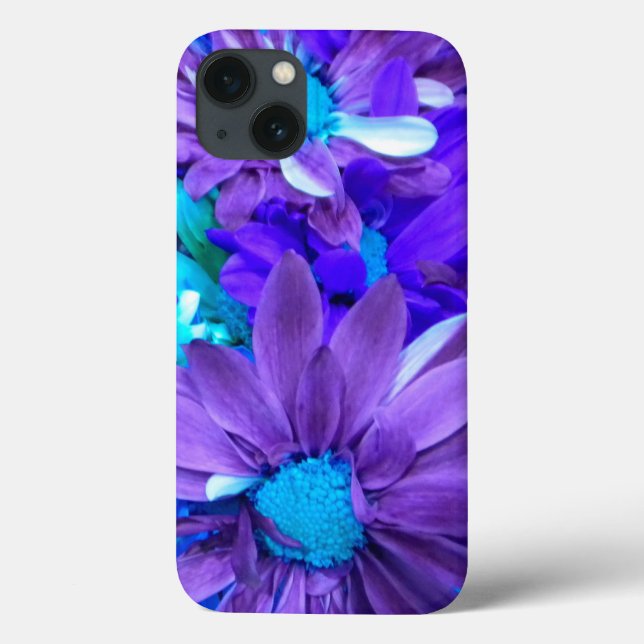 MiniRetina do Buquê roxo N Turquesa (Verso)