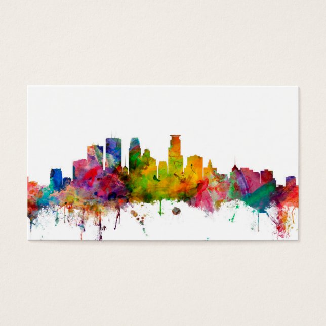 Minneapolis Minnesota Skyline (Frente)