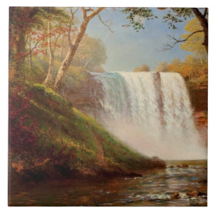 Minnehaha Falls, arte de Albert Bierstadt