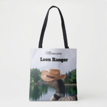Minnesota Loon Ranger Tote Bag