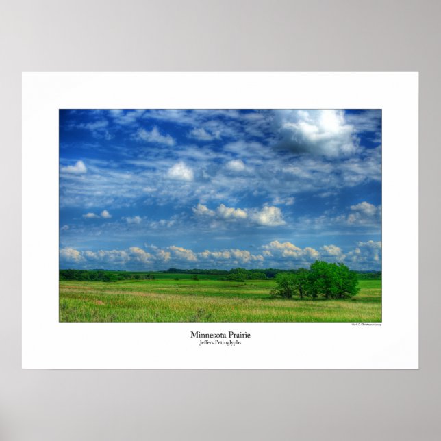 Minnesota Prairie Poster (Frente)