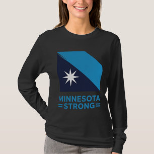 Minnesota Strong presente eu estou com a camiseta