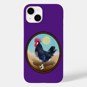 Minorca Rooster Vintage Oval