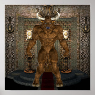 Minotaur Poster