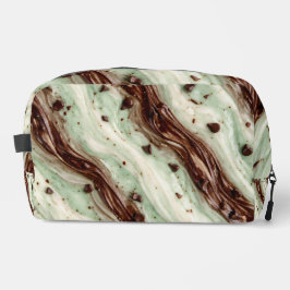 Mint Chocolate Chip Milkshake Marble Design