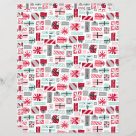 Mint e Red Christmas apresentam papel de manual