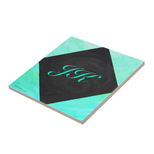 Mint Ice Blue e Black Monogramas