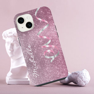 Minúscula de Silver Sparkle Glam iPhone 14