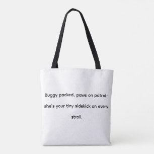 Minúsculo Mas Poderoso: Bolsa Tote Buggy Rosa da D