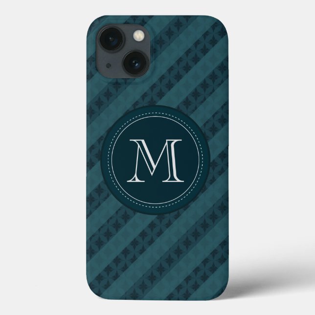 Minúsculo personalizado do iPhone 6 Marinho Azul-A (Verso)