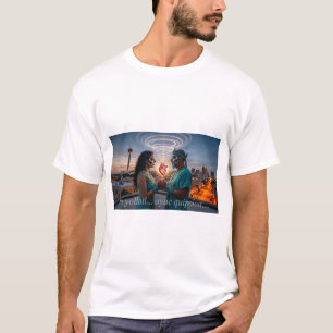 Miquiztli Calavera Abraço - Camiseta
