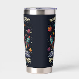 Miracle M, Hot Pink Insulated Tumbler, Monogram