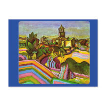 Miro, Prades A Aldeia, Cartão Postal de Pintura