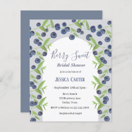 Mirtilos Fruta de Mirtilo Chá de Bebê Revelação