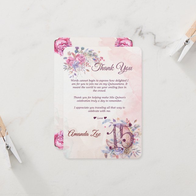 Mis 15 Obrigado Nota (Frente/Verso In Situ)