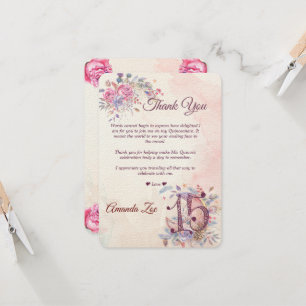 Mis 15 Obrigado Nota