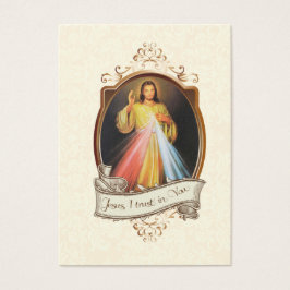 Misericórdia Divina Jesus Elegante Oração de Casam