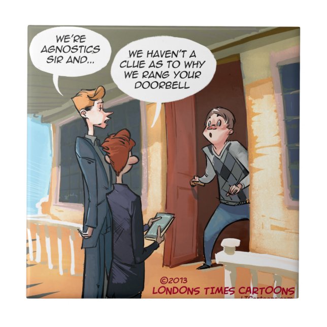 Misionários Agnósticos Engraçado (Frente)