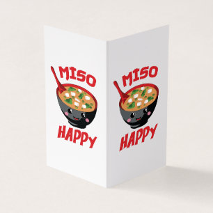 Miso Happy Funny Comida Kawaii