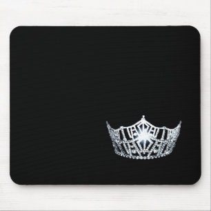 Miss América Crown Mouse Pad