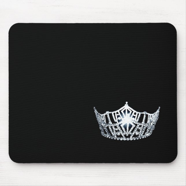 Miss América Crown Mouse Pad (Frente)