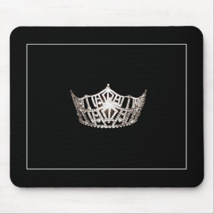Miss América Crown Mouse Pad