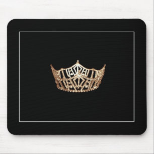 Miss América Crown Mouse Pad