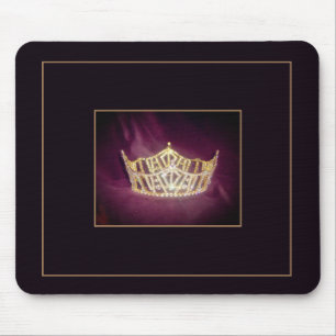Miss América Crown Mouse Pad