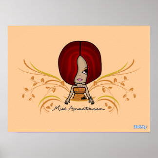 "Miss Anastasia" Poster