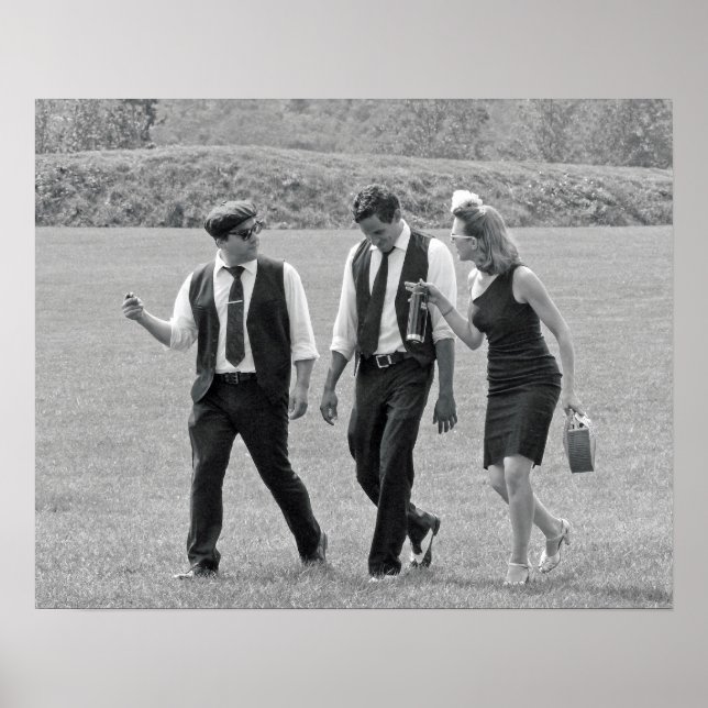 Miss Jubilee e o Poster dos Humdingers (Frente)