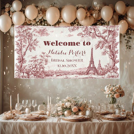 Miss to Mrs Bridal Shower Paris French Country 