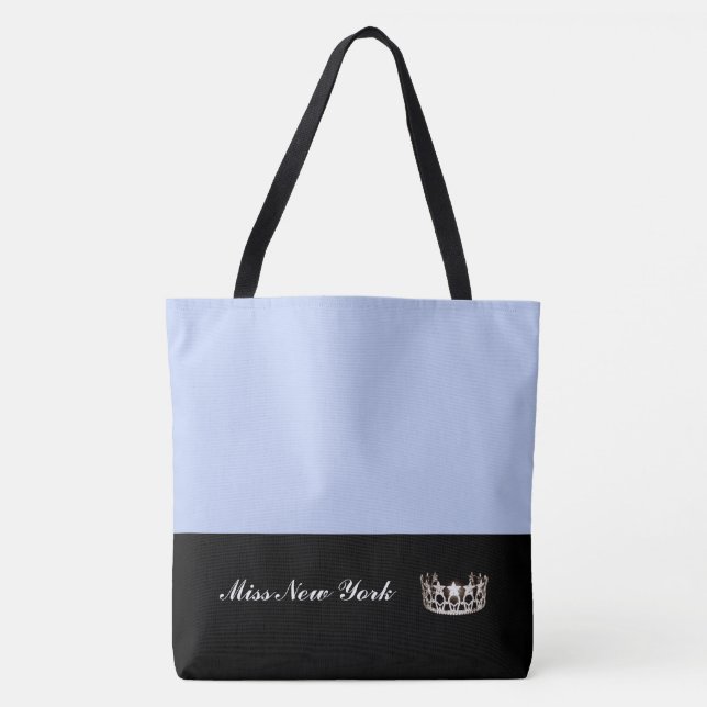 Miss USA Silver Crown Tote Bag-LRGE Frost (Frente)