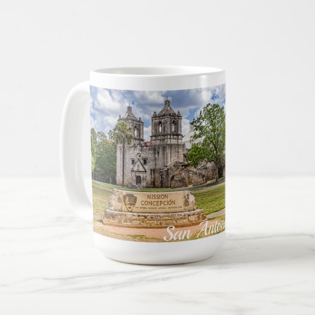 Missão Concepción, Cruz de Ferro, Caneca de Café (Frente Esquerda)