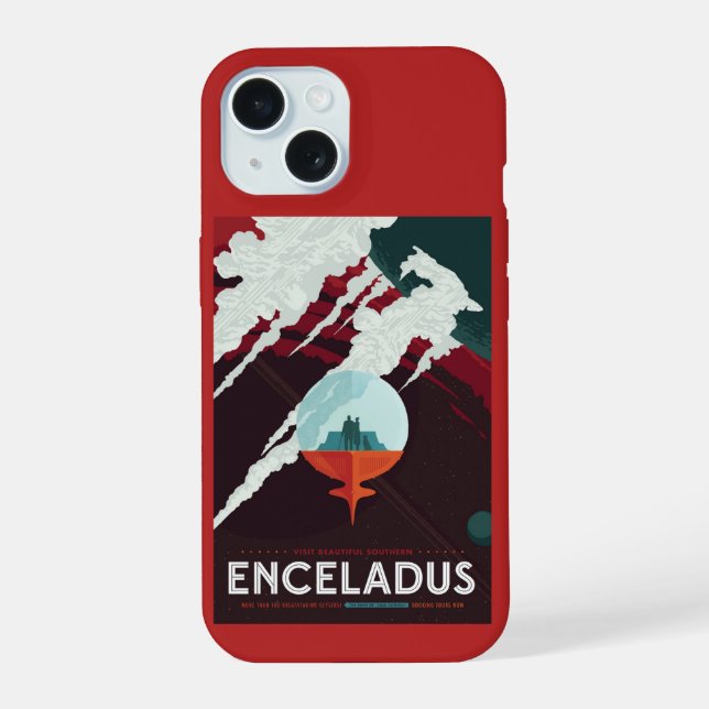 Missão De Poster-Cassini Do Espaço Retroativo A Sa (Verso)