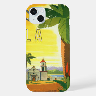 Missão vintage de Los Angeles, Califórnia com Palm