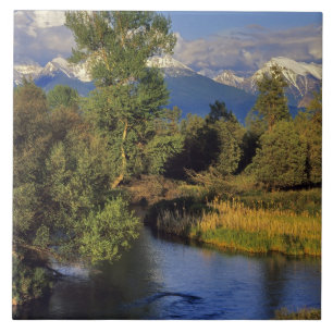 Mission Creek no National Bison Range em