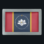 Mississippi - Sinalizador 2020 Novo<br><div class="desc">A bandeira de 2020 do Mississippi,  a Nova Magnolia Flag.

Criado por: Rocky Vaughn,  Sue Anna Joe e Kara Gileshttps://www.mdah.ms.gov/flagpoll-top2</div>