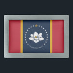 Mississippi - Sinalizador 2020 Novo<br><div class="desc">A bandeira de 2020 do Mississippi,  a Nova Magnolia Flag.

Criado por: Rocky Vaughn,  Sue Anna Joe e Kara Gileshttps://www.mdah.ms.gov/flagpoll-top2</div>