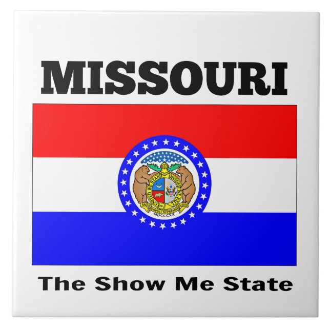 Missouri, The Show Me State, (Frente)