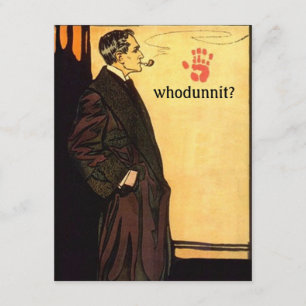 Mistério de Whodunnit Convites de festas de Resolu