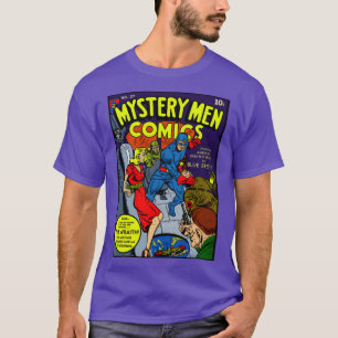 Mistério masculino História em quadrinhos camisa