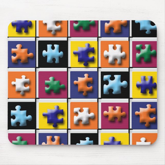 Mistério Mousepad do quebra-cabeça (Frente)