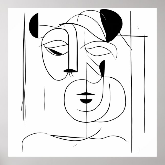 Mística Revelada: Impressões de Máscara de Abstrat (Frente)