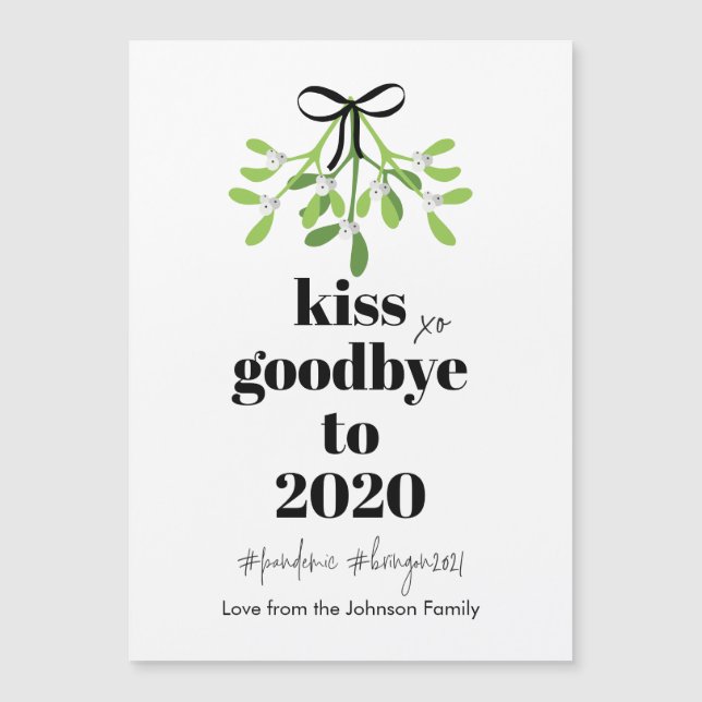 Mistletoe Kiss Goodbye para Feriado do-Over 2020 (Frente)