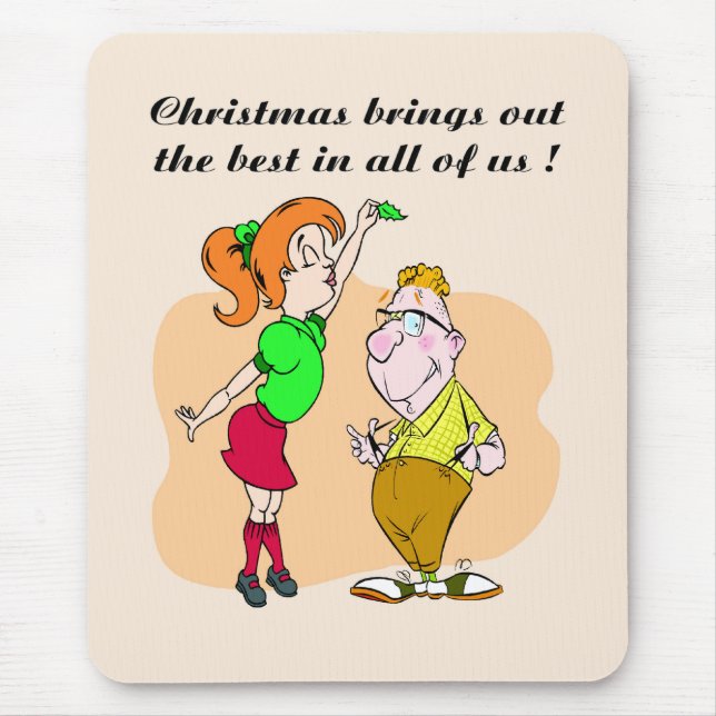 Mistletoy Mouse Pad (Frente)