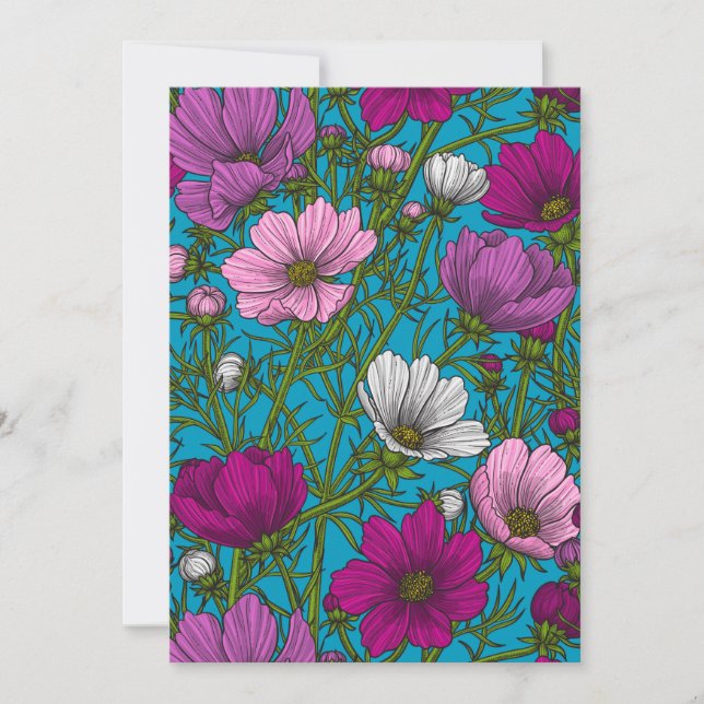 Mistura Cosmos em azul (Frente)