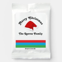 Mistura de Bebidas Margarita de Natal Personalizad