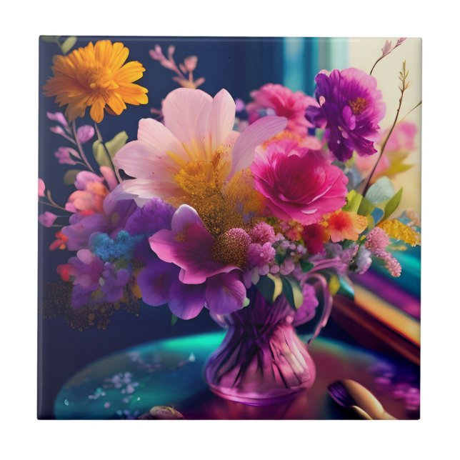 Mistura de Flores Vase 1 (Frente)